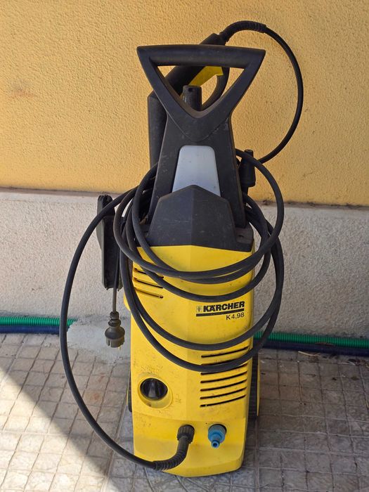Máquina lavar a alta pressão K'A'RCHER K4.98 AVARIADA PARA PEÇAS