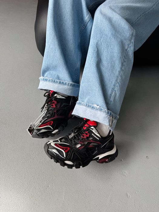 Кросівки Balenciaga Track 2.0 Black/Red premium
