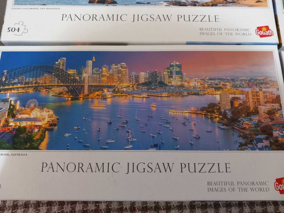 Panoramic Jigsaw Puzzles NOVO - vários com 25% de desconto