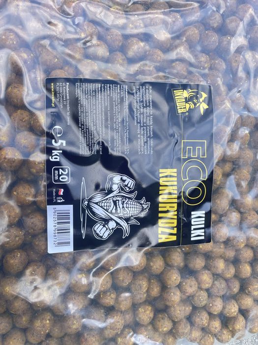 Kulki Zanętowe INVADER ECO KUKURYDZA 20mm/5,00 Kg