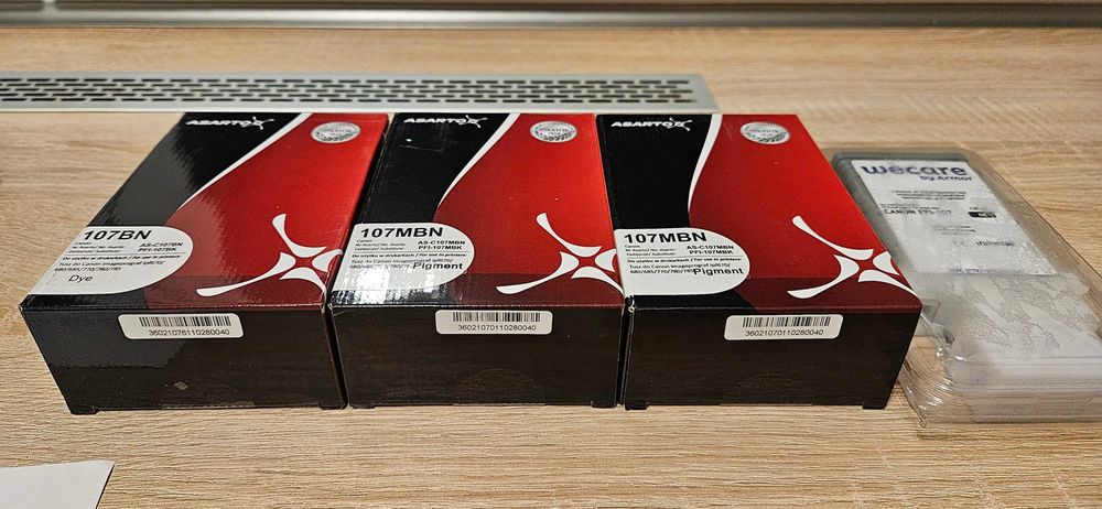 4 zamienniki tuszy do plotera Canon IPF 670