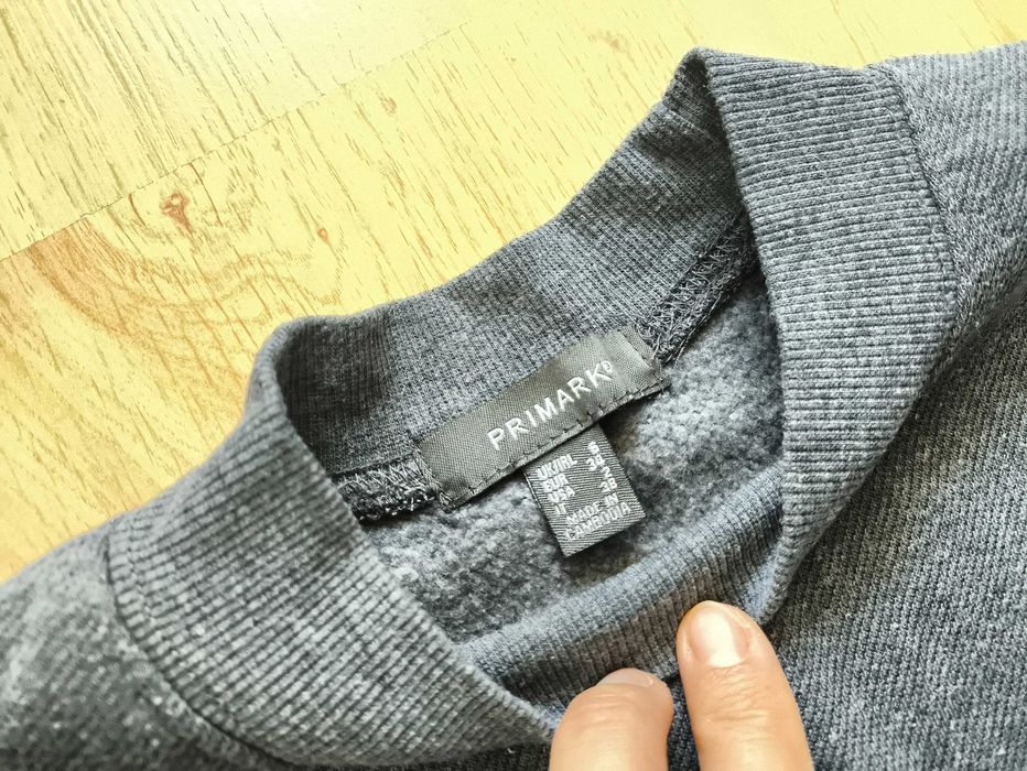 Szara bluza Primark, rozmiar 34