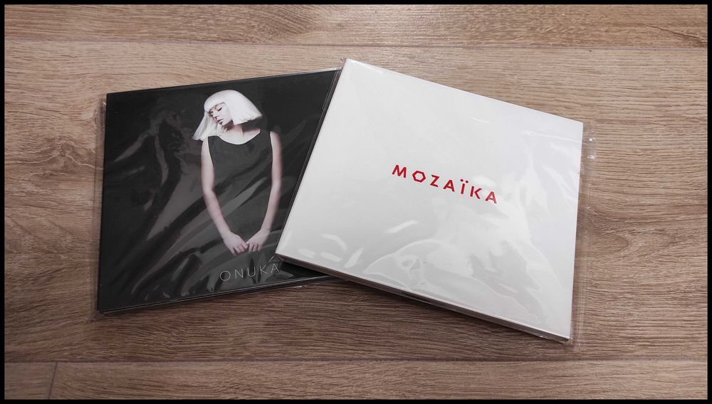 Компакт диски ONUKA - альбоми ONUKA (2014) та Моzаїка (2018)