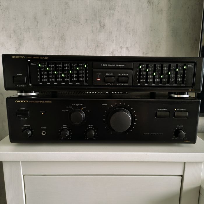 Onkyo - wzmacniacz a-8820 + korektor EQ-101