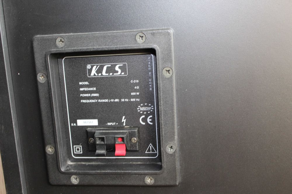 KCS S2501 monitory 110dB zamiana