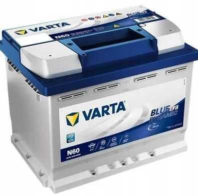 Akumulator VARTA EFB N60 12V 60Ah 640A Nysa Piłsudskiego 1A