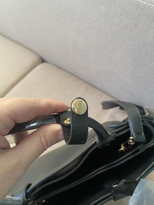 Сумка prada чорна