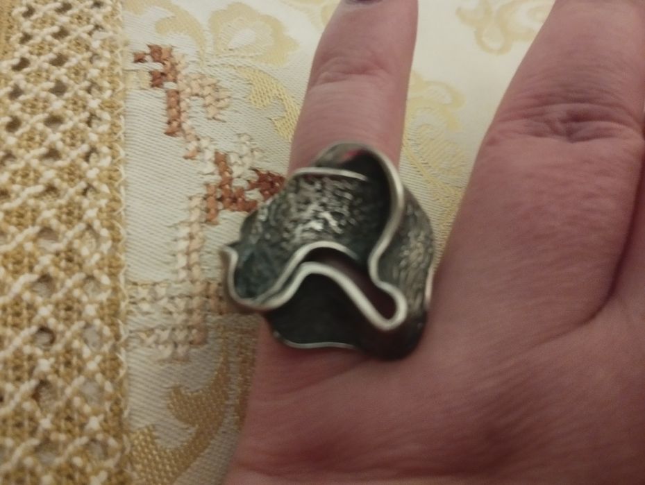 Кольцо серебро полновесное