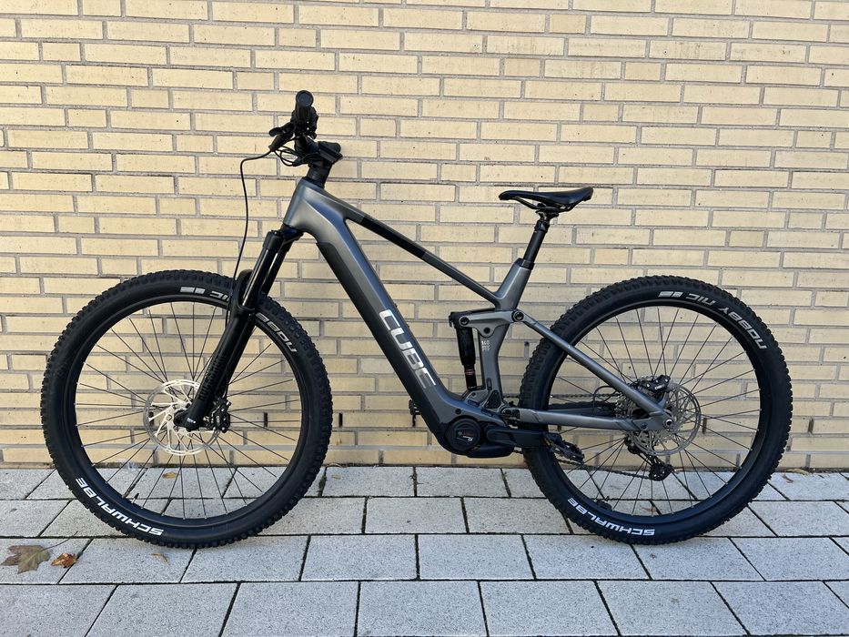 Карбоновий електро двохпідвіс Cube stereo race 140 hpc rock shox bosch