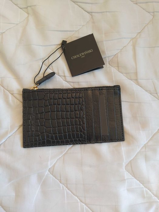 Portfel,etui skórzane_Cholewiński_nowe