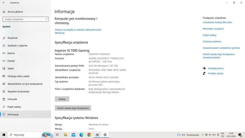 Dell Inspiron 15 7000 Gaming