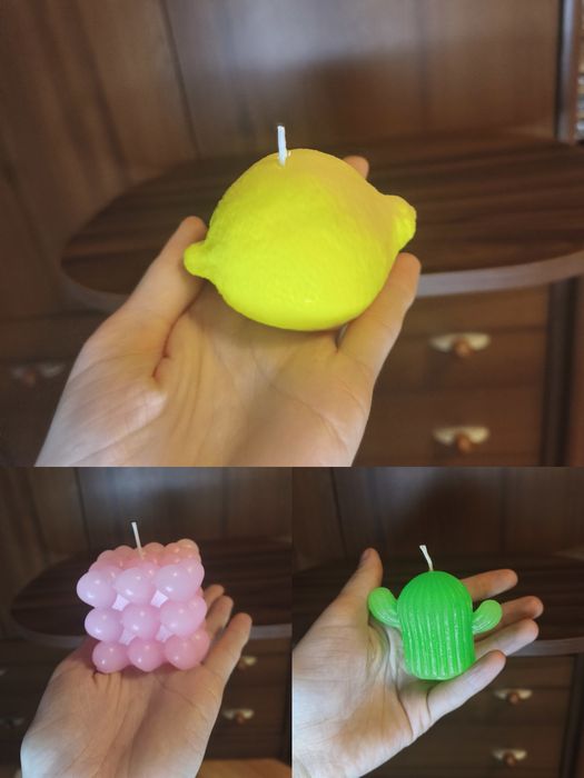 Лот 3 свічки (разом)