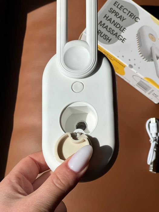 Парова щітка масажер спрей 3 в 1 для вичісування шерсті тварин