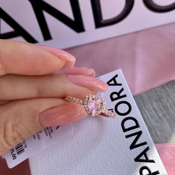 Каблучка Пандора оригінальне кольцо Pandora нова золото Пандора