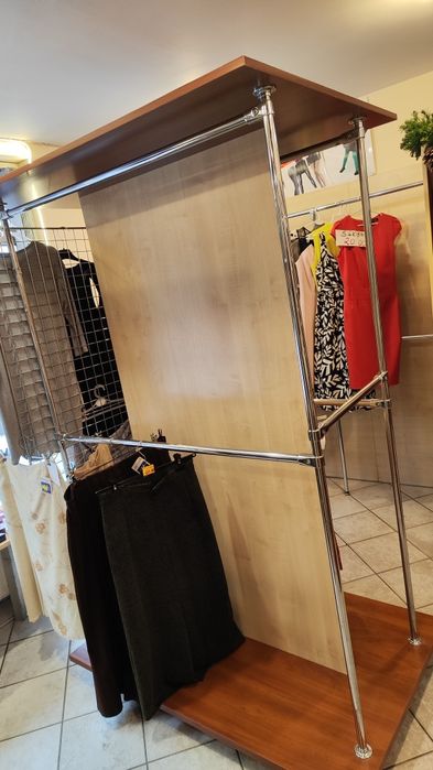 Wieszak sklepowy  na ubrania