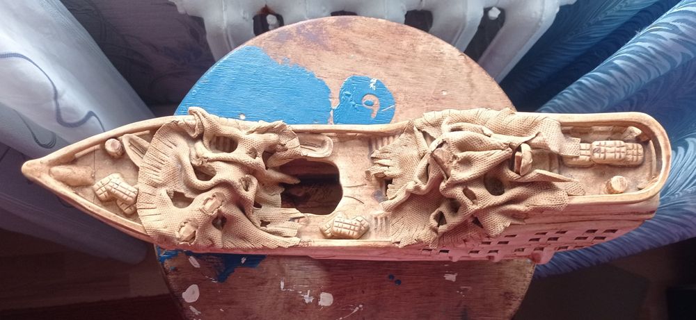 Керамический декор "Затонувший корабль"