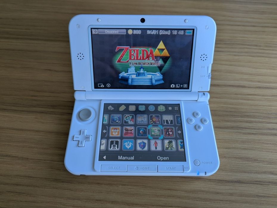Nintendo 3ds xl + 32 gb флешка Luma більше 20 ігр
