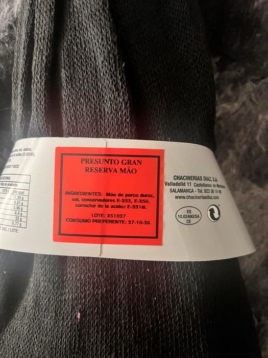 Presunto iberico selado