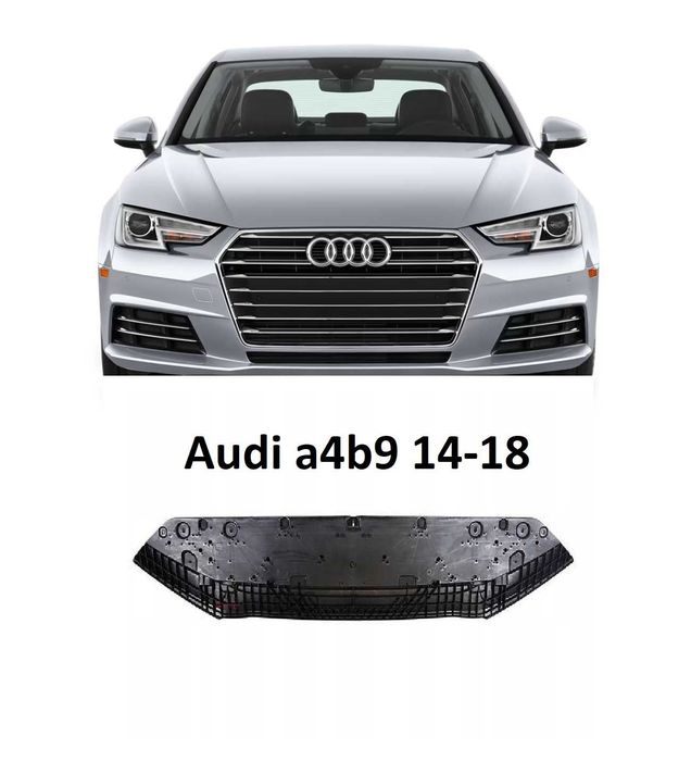 Защита бампера двигателя Audi a4b9 14-18-22 ауди авди авді а4б9 а4в9