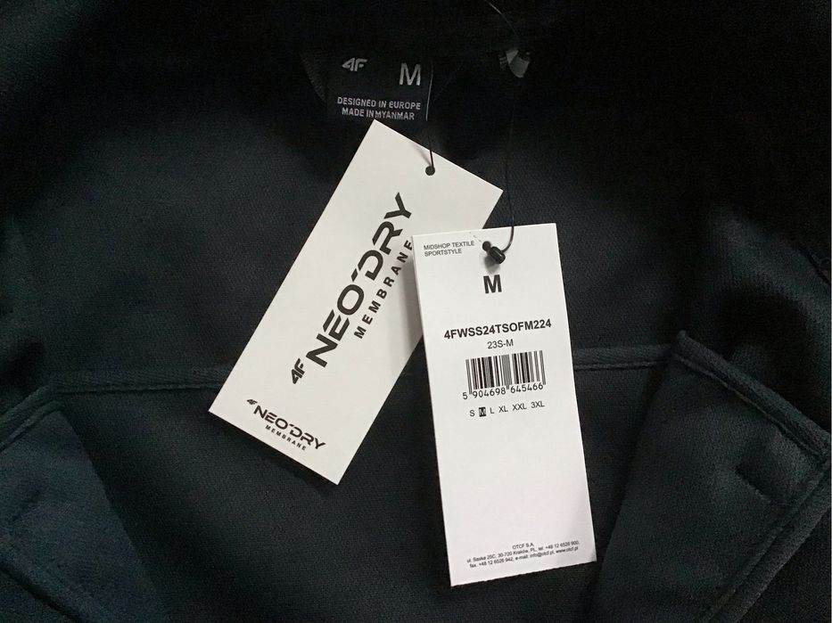 Nowa kurtka 4F softshell męska membrana 8000