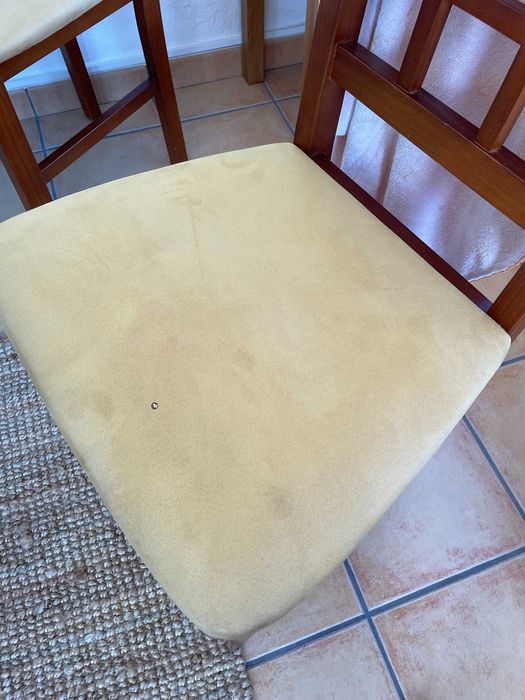 Conj. 4 Cadeiras em Madeira maciça - Moderno!64738471955459121