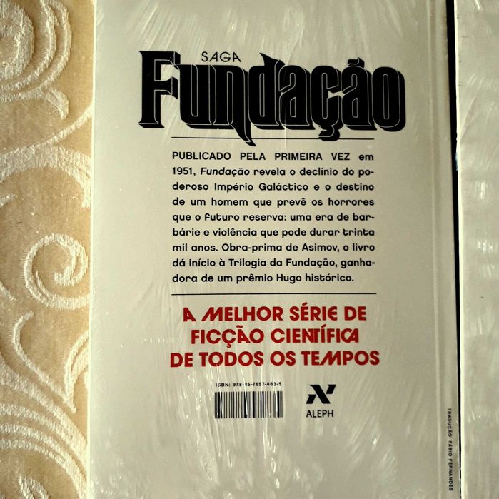 Isaac Asimov - Trilogia da Fundação - Vol. 1 a 3  - Ed. BRASIL - NOVOS -  PROMOÇÃO