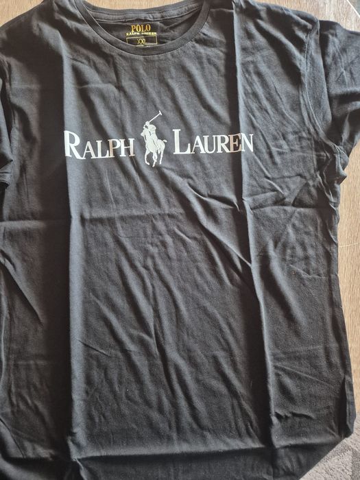 T-shirt damski czarny Ralph Lauren rozmiar XXL