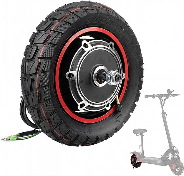 Silnik Hulajnogi Kugoo M4 Pro 48V 800W Koło 10 Cali Opona Pełna Bezdet