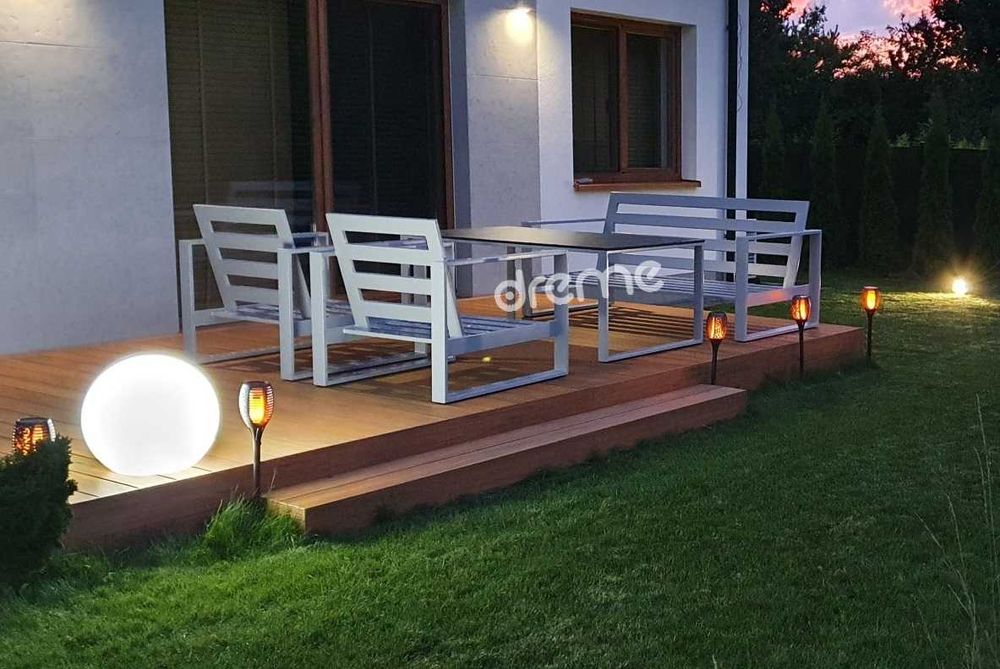 meble ogrodowe metalowe sofa kanapa stolik poduszki producent komplet