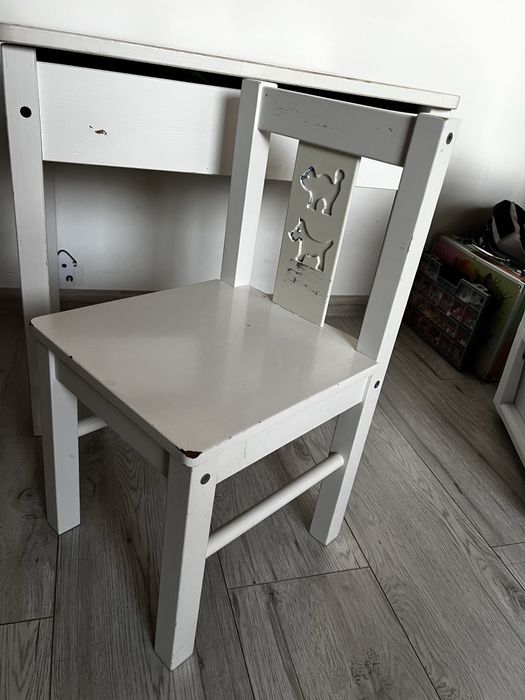 Biurko i krzesło Ikea Sundvik