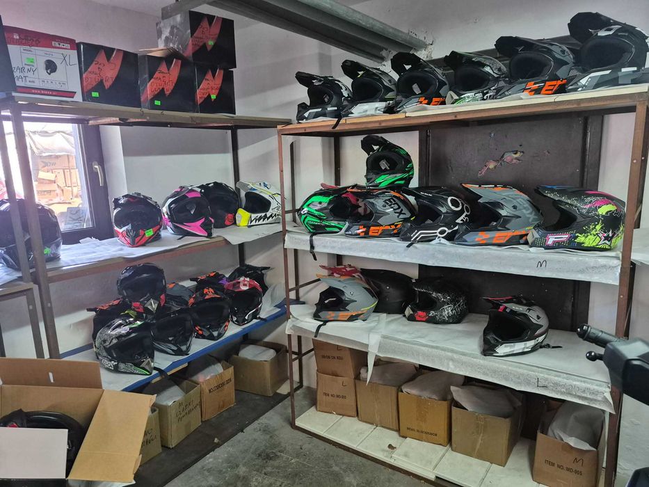 Kaski Motocross, Gogle, Buzery, Rękawice Cross / Enduro / Quad – Duży Wybór!