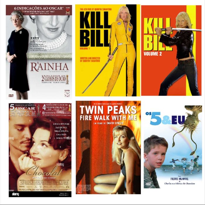 18 Filmes em DVD (Original)