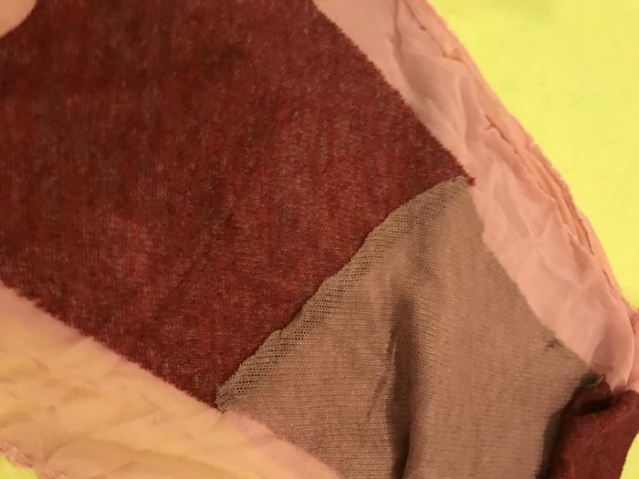 Lenço de vários tecidos
