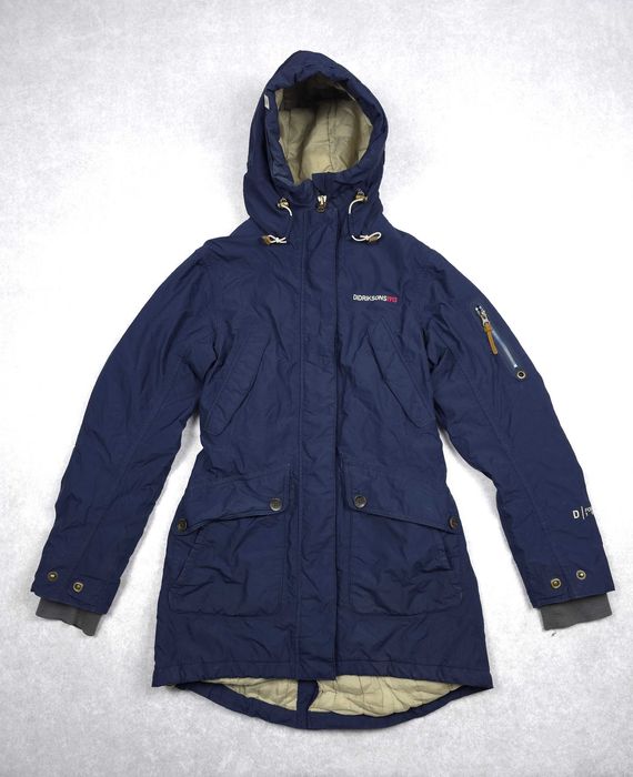 DIDRIKSONS StormSystem Damska Parka Kurtka Ocieplana S 36