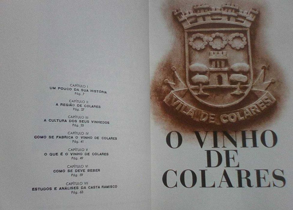 O vinho de colares