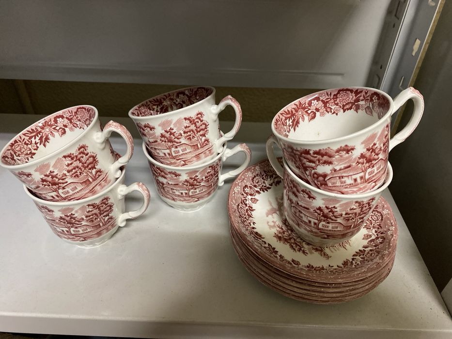 Servico de cha louca inglesa