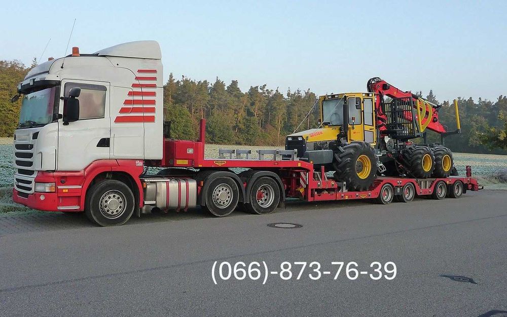 Перевезення - НЕгабаритних вантажів // розсувним тралом! -- по Україні