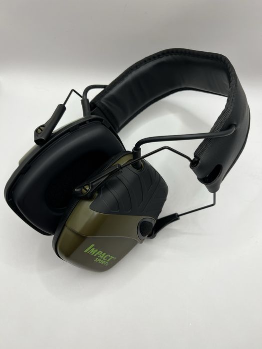 Słuchawki ochronniki słuchu Impact zielone