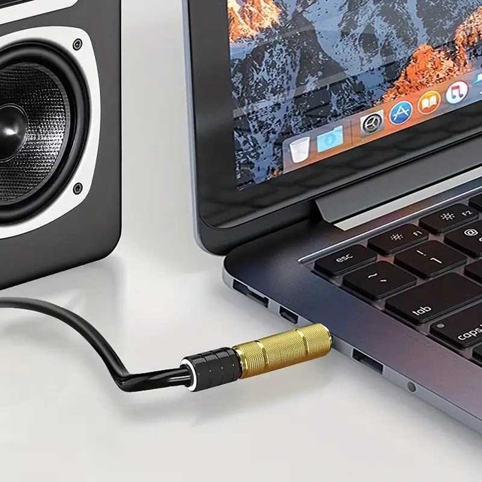 Adaptador Jack 3.5mm Macho para 6.35mm Femea