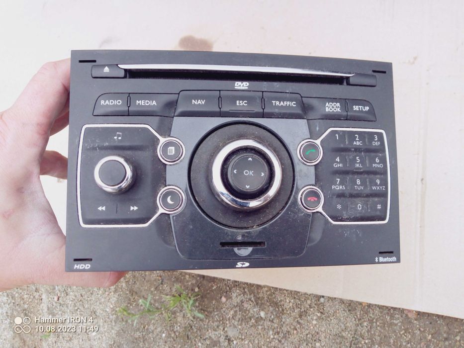 Radio navigacja NG4 Harman Becker Peugeot-Citroen