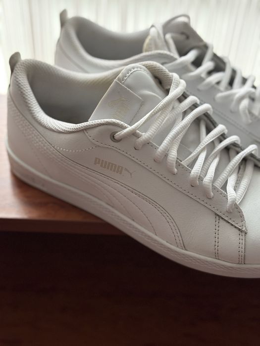 Кеди - Кросівки пума білі жіночі Puma