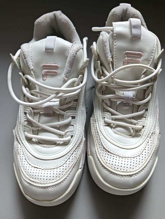 Białe buty FILA rozmiar 37