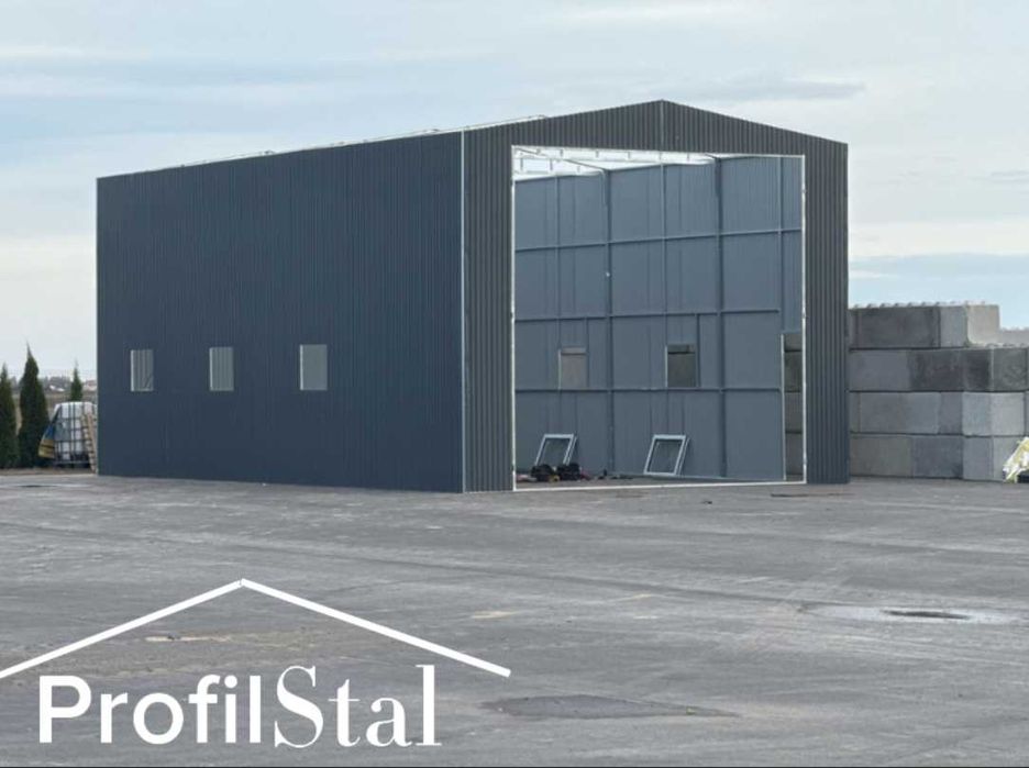 Garaze blaszane garaz hala wiata 6x12 konstrukcja ocynkowana