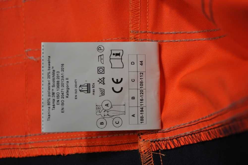 KRYSTIAN 4XL męska kurtka jak koszula odblaski workwear sz2v2  TOCSAM