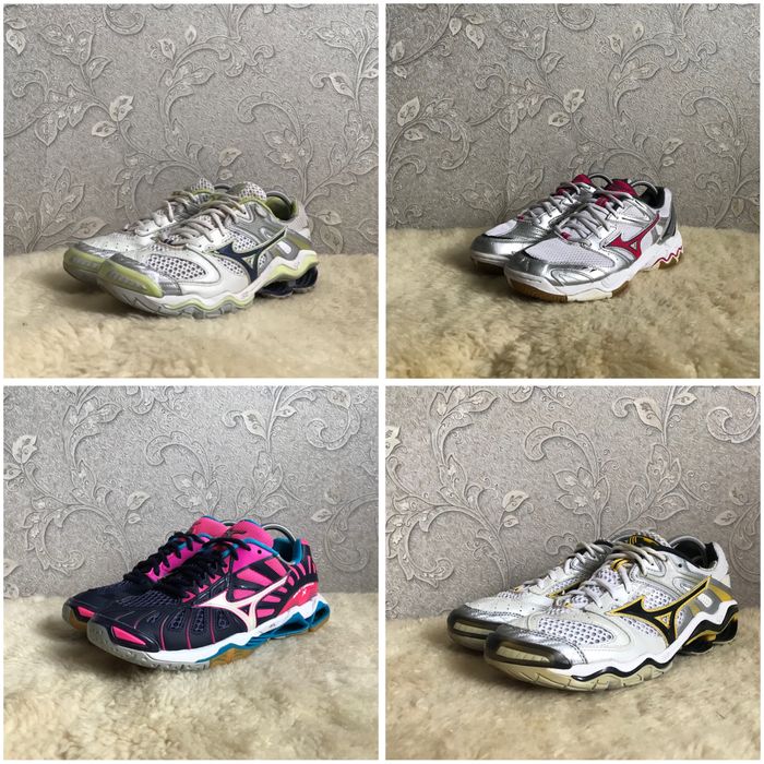 Оригінал! Велика наявість, кросівки Mizuno Wave волейбол біг 46-40
