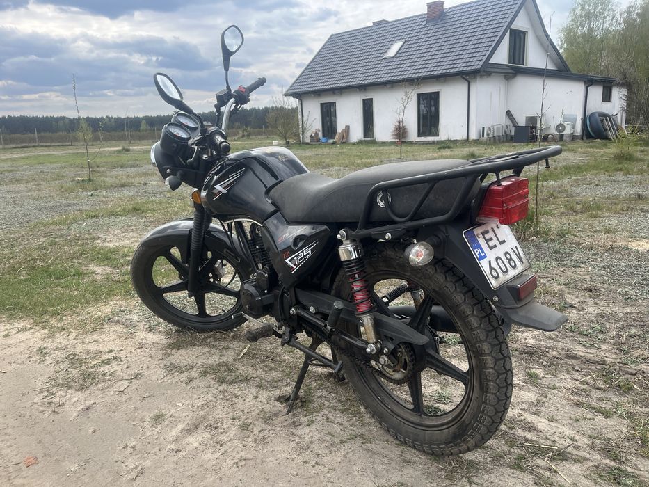 Motocykl Barton TZ125 4300km przebiegu
