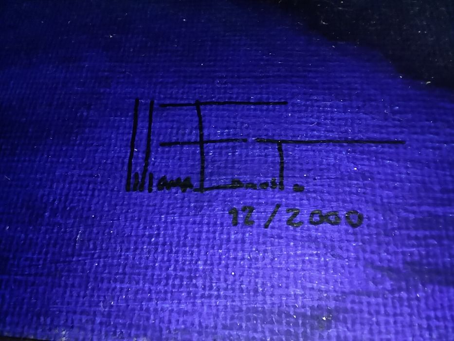 Quadro feito á mão