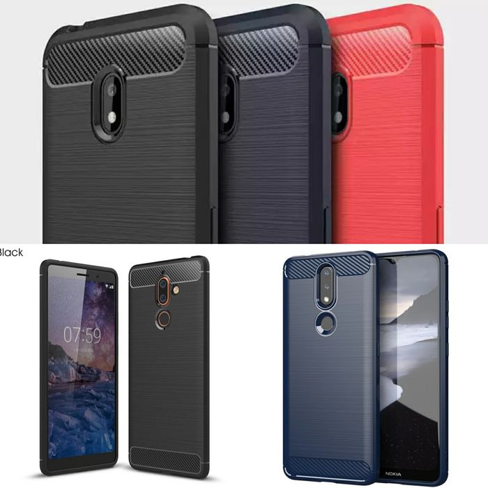 Противоударный силиконовый чехол для nokia 5 3.4 3.1. plus и другие