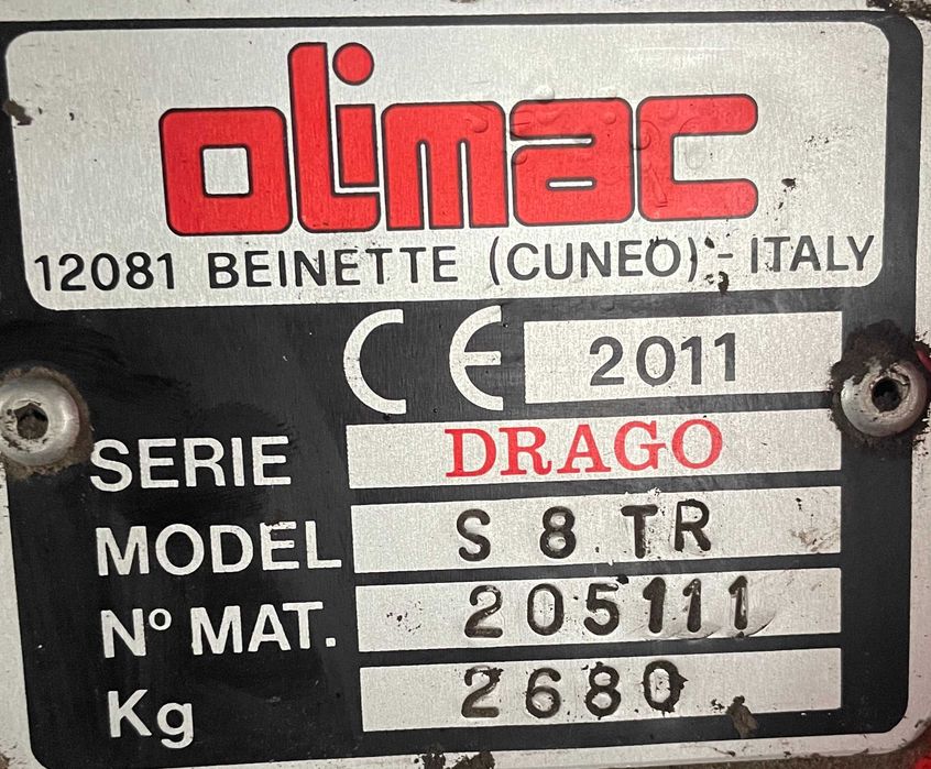 Продам жниварку Olimac Drago S8TR