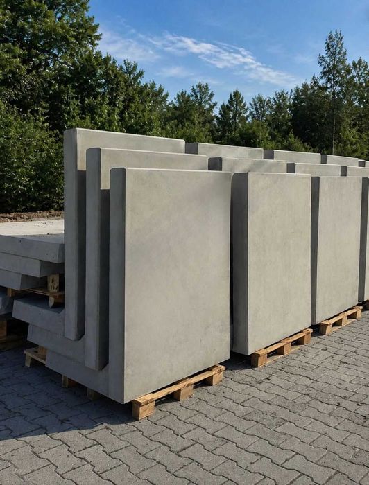 Mury Oporowe typu L | Prefabrykaty C30/37 | Zbrojone | Transport